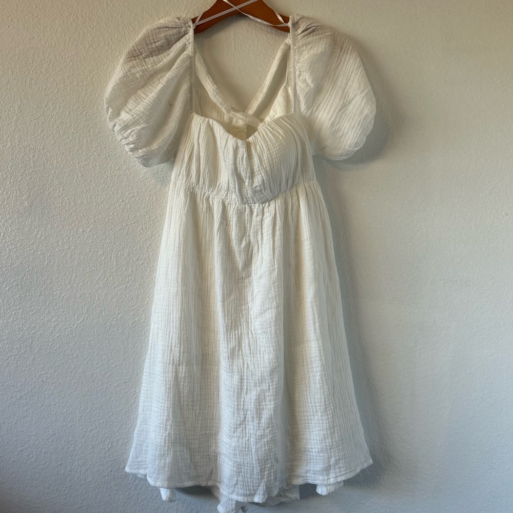 Princess Polly Let’s Dance Mini Dress White Size 8